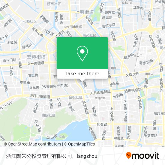 浙江陶朱公投资管理有限公司 map