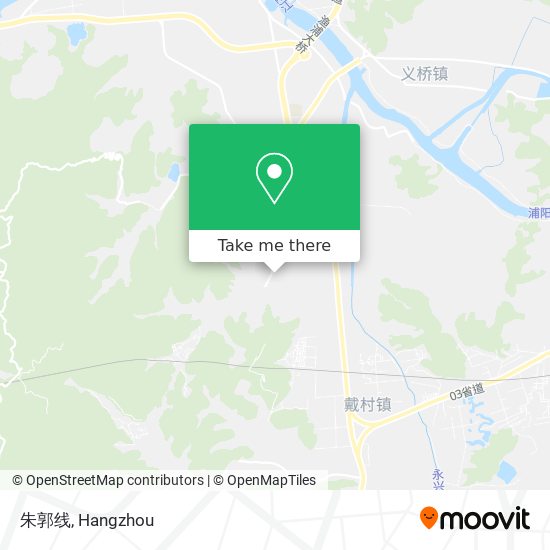 朱郭线 map