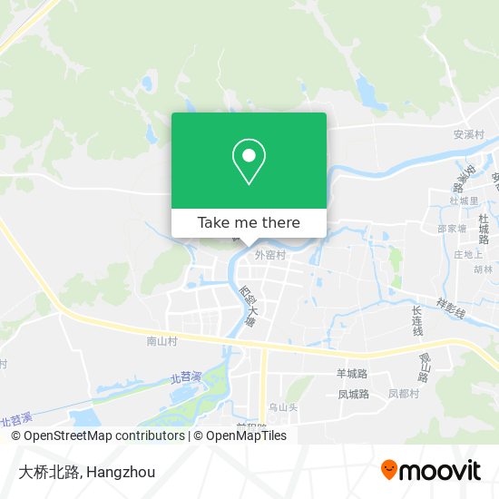 大桥北路 map