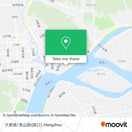 大桥路/龙山路(路口) map