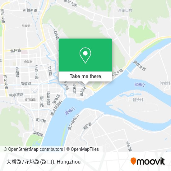 大桥路/花坞路(路口) map