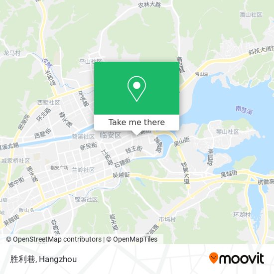 胜利巷 map