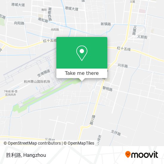 胜利路 map
