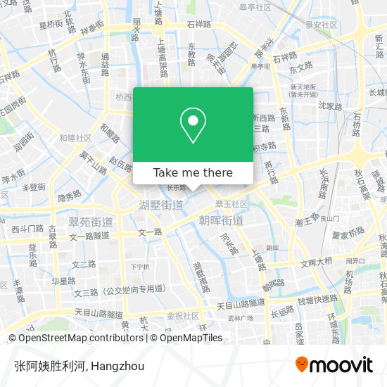 张阿姨胜利河 map