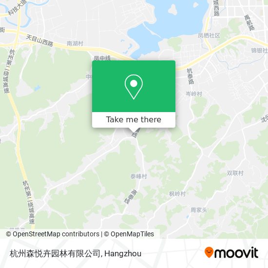 杭州森悦卉园林有限公司 map