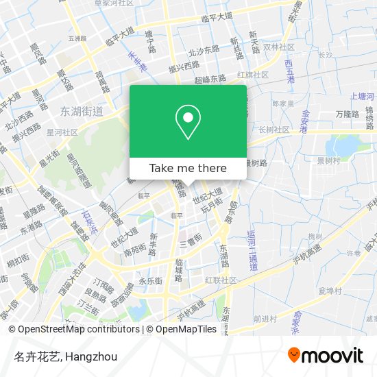 名卉花艺 map
