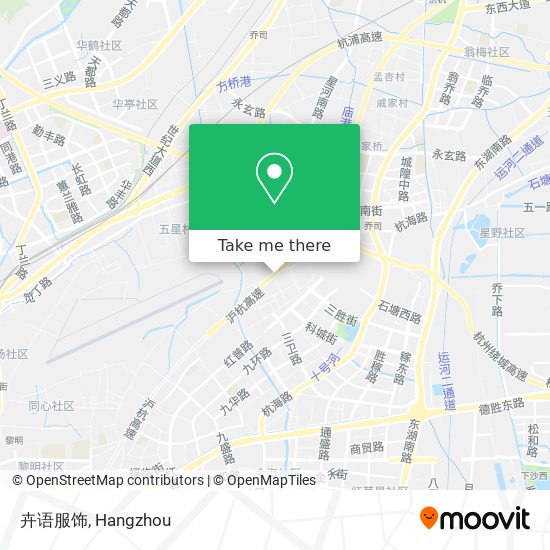 卉语服饰 map