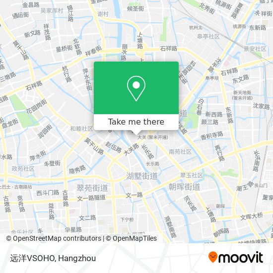 远洋VSOHO map