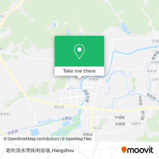 老街清水湾休闲浴场 map