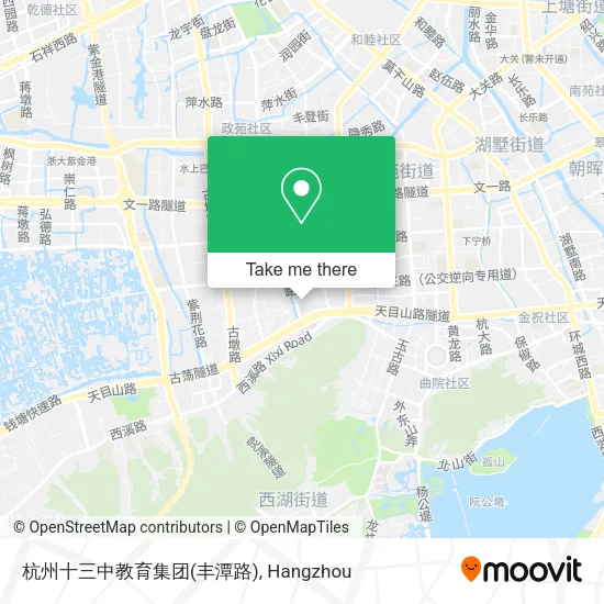 杭州十三中教育集团(丰潭路) map
