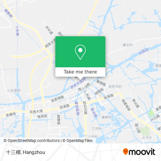 十三椰 map