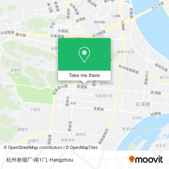 杭州卷烟厂-南1门 map