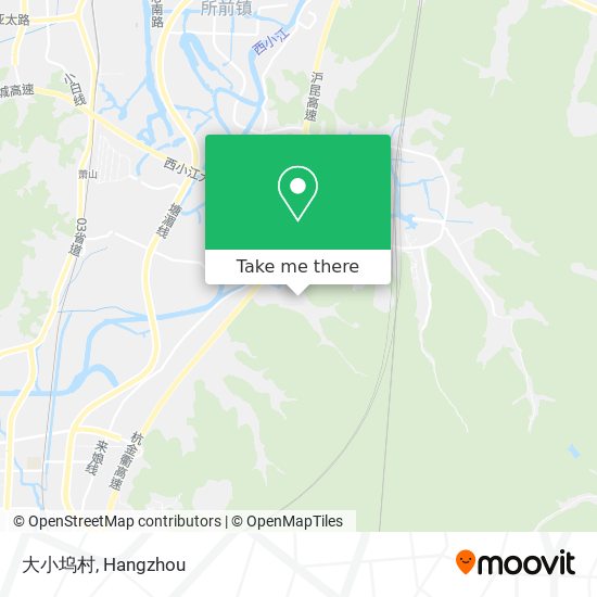 大小坞村 map