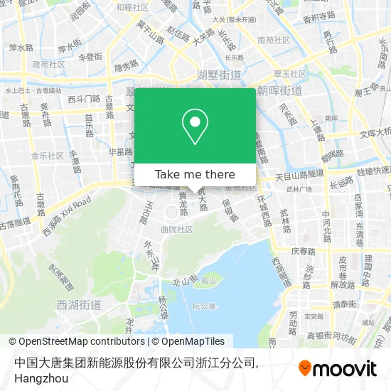 中国大唐集团新能源股份有限公司浙江分公司 map