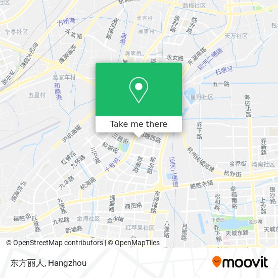 东方丽人 map