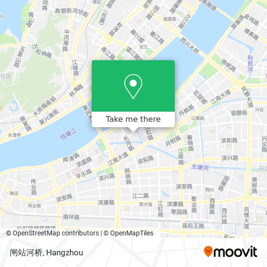 闸站河桥 map