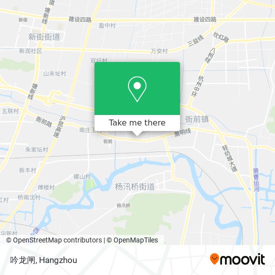 吟龙闸 map