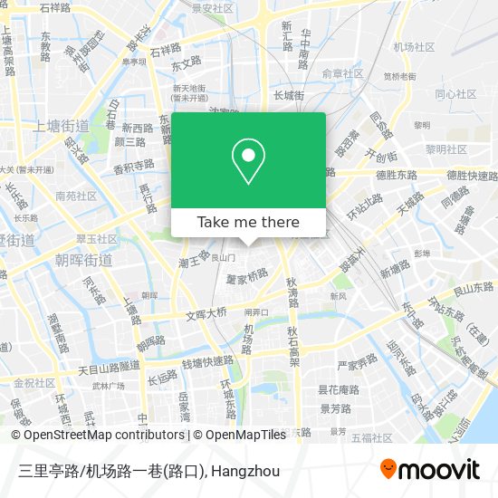 三里亭路/机场路一巷(路口) map