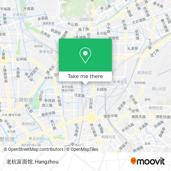 老杭富面馆 map