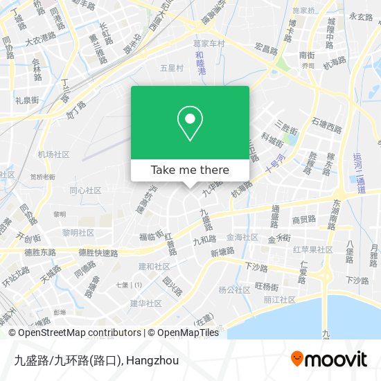 九盛路/九环路(路口) map