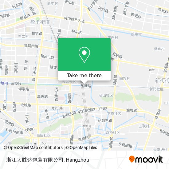 浙江大胜达包装有限公司 map