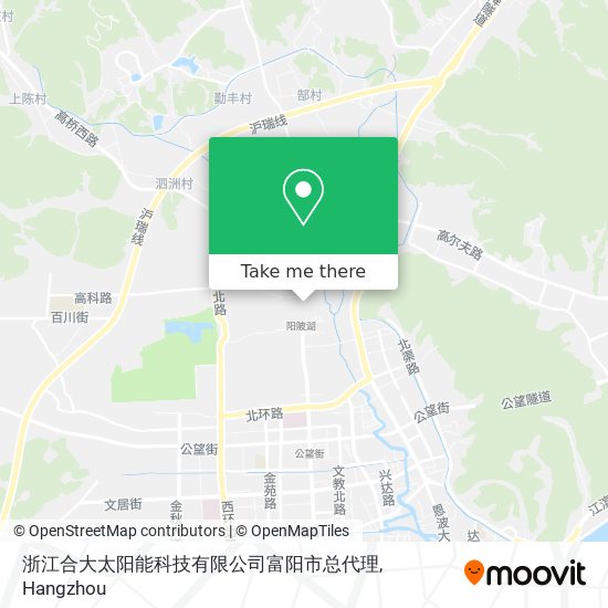 浙江合大太阳能科技有限公司富阳市总代理 map