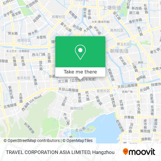 TRAVEL CORPORATION ASIA LIMITED map