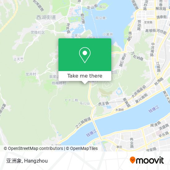 亚洲象 map