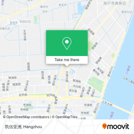 凯信亚洲 map