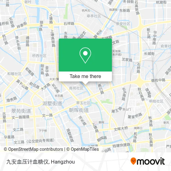 九安血压计血糖仪 map