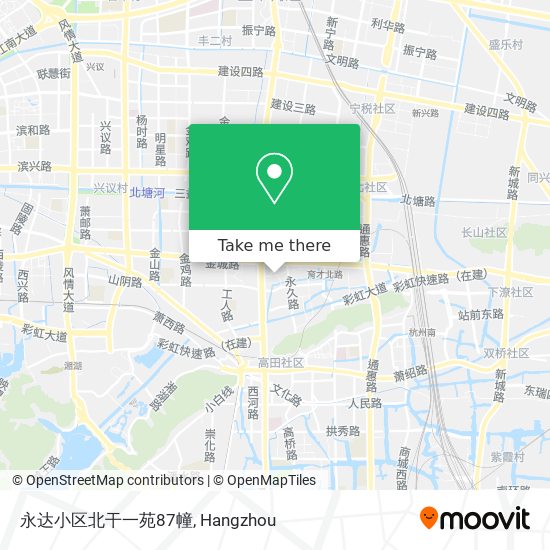 永达小区北干一苑87幢 map
