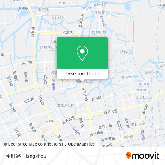 永旺路 map