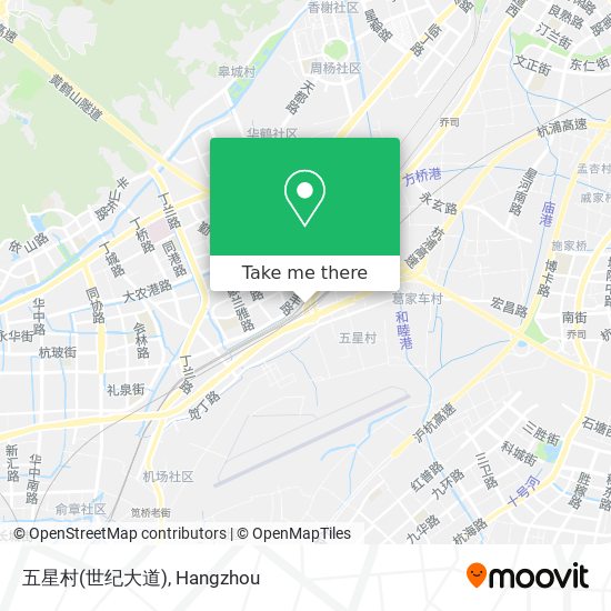五星村(世纪大道) map