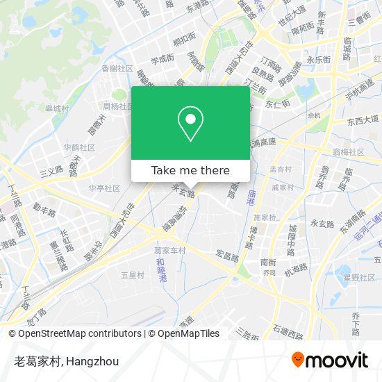 老葛家村 map