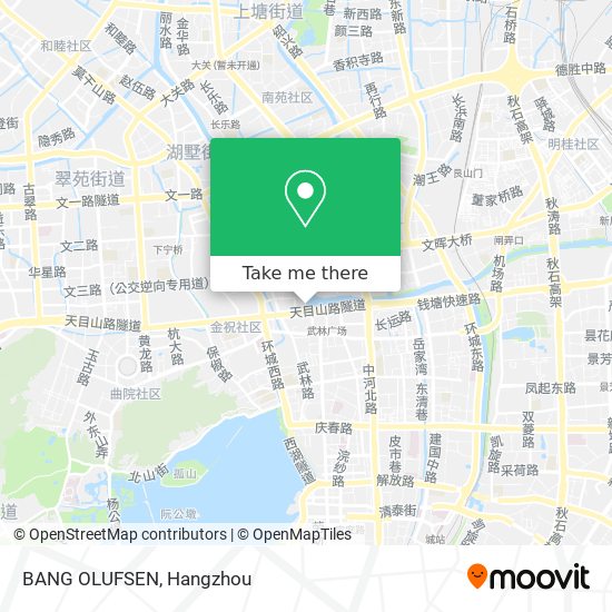 BANG OLUFSEN map