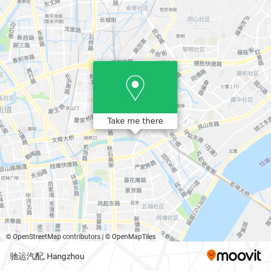 驰运汽配 map