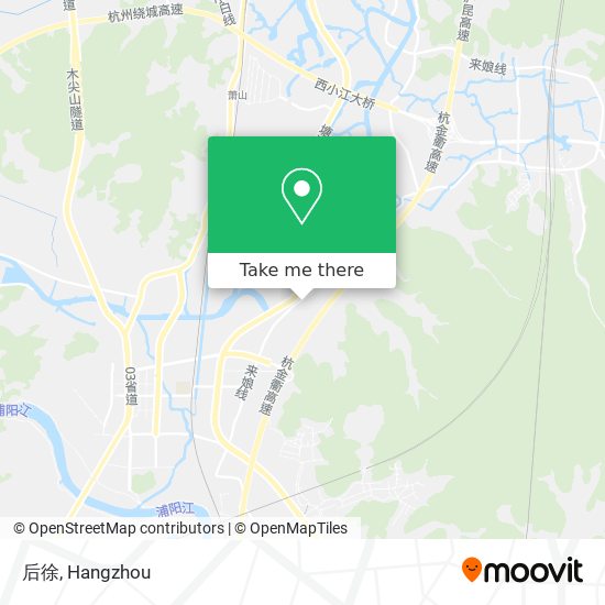 后徐 map