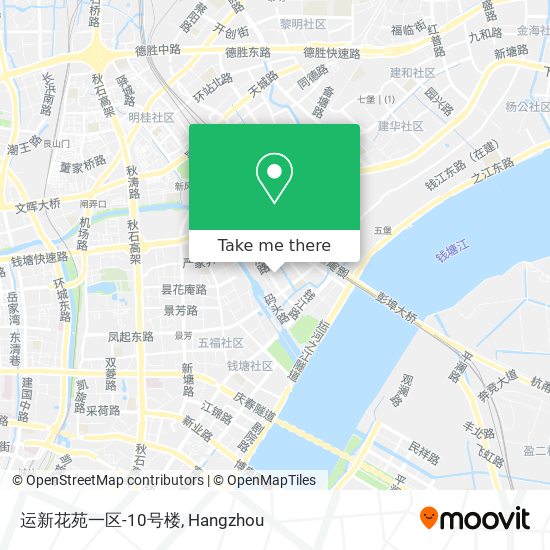 运新花苑一区-10号楼 map