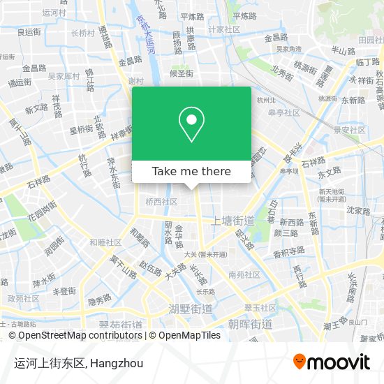 运河上街东区 map