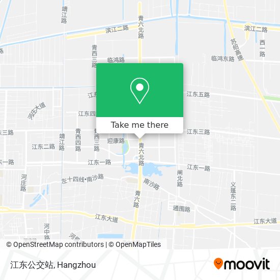 江东公交站 map