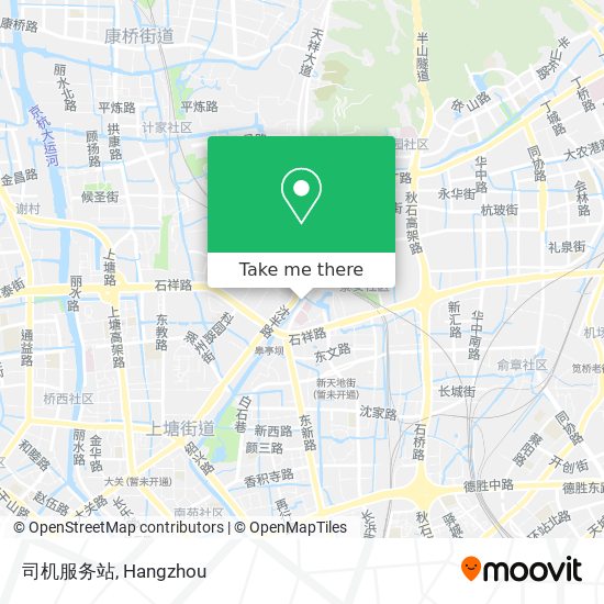 司机服务站 map