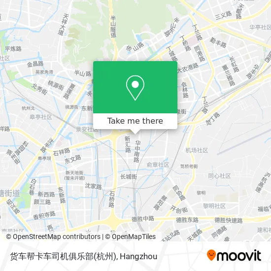 货车帮卡车司机俱乐部(杭州) map