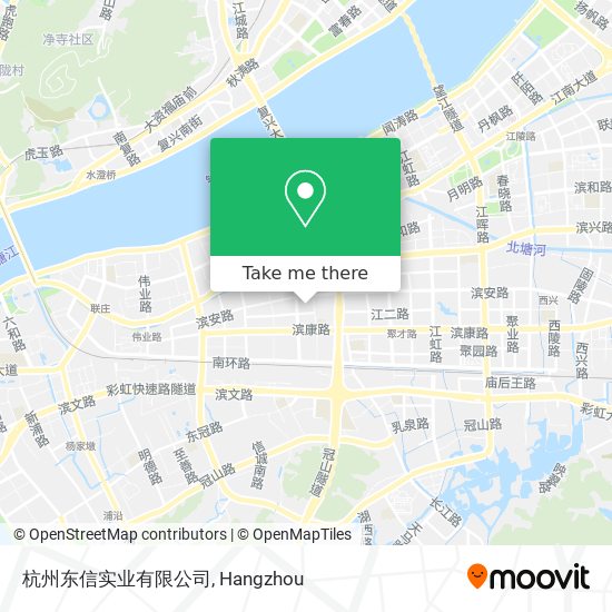 杭州东信实业有限公司 map