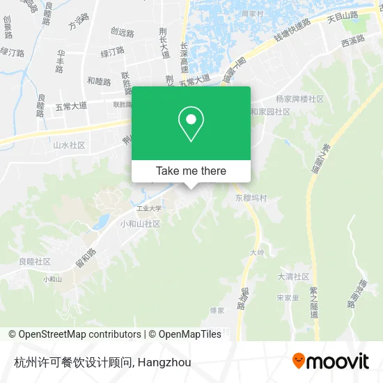 杭州许可餐饮设计顾问 map