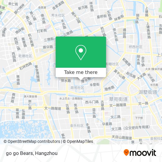 go go Bears map