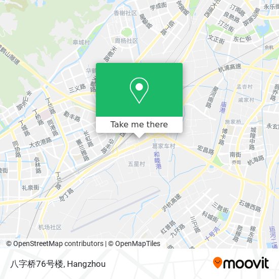 八字桥76号楼 map
