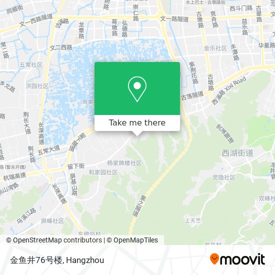 金鱼井76号楼 map