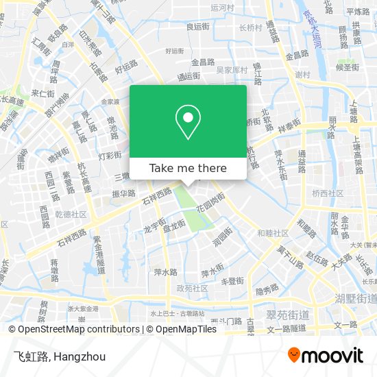 飞虹路 map