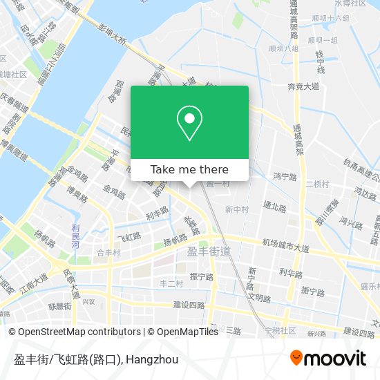 盈丰街/飞虹路(路口) map