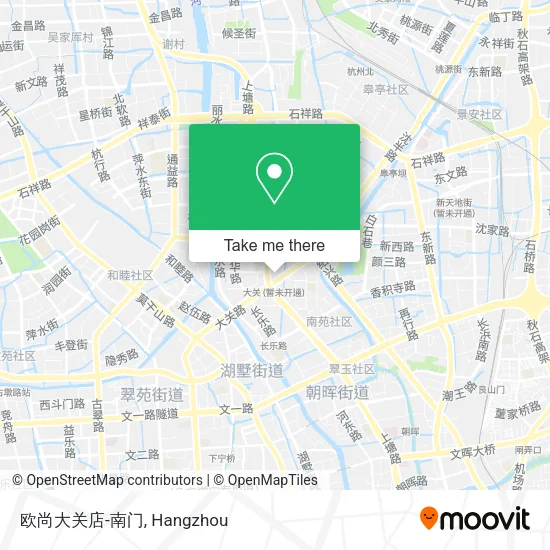 欧尚大关店-南门 map